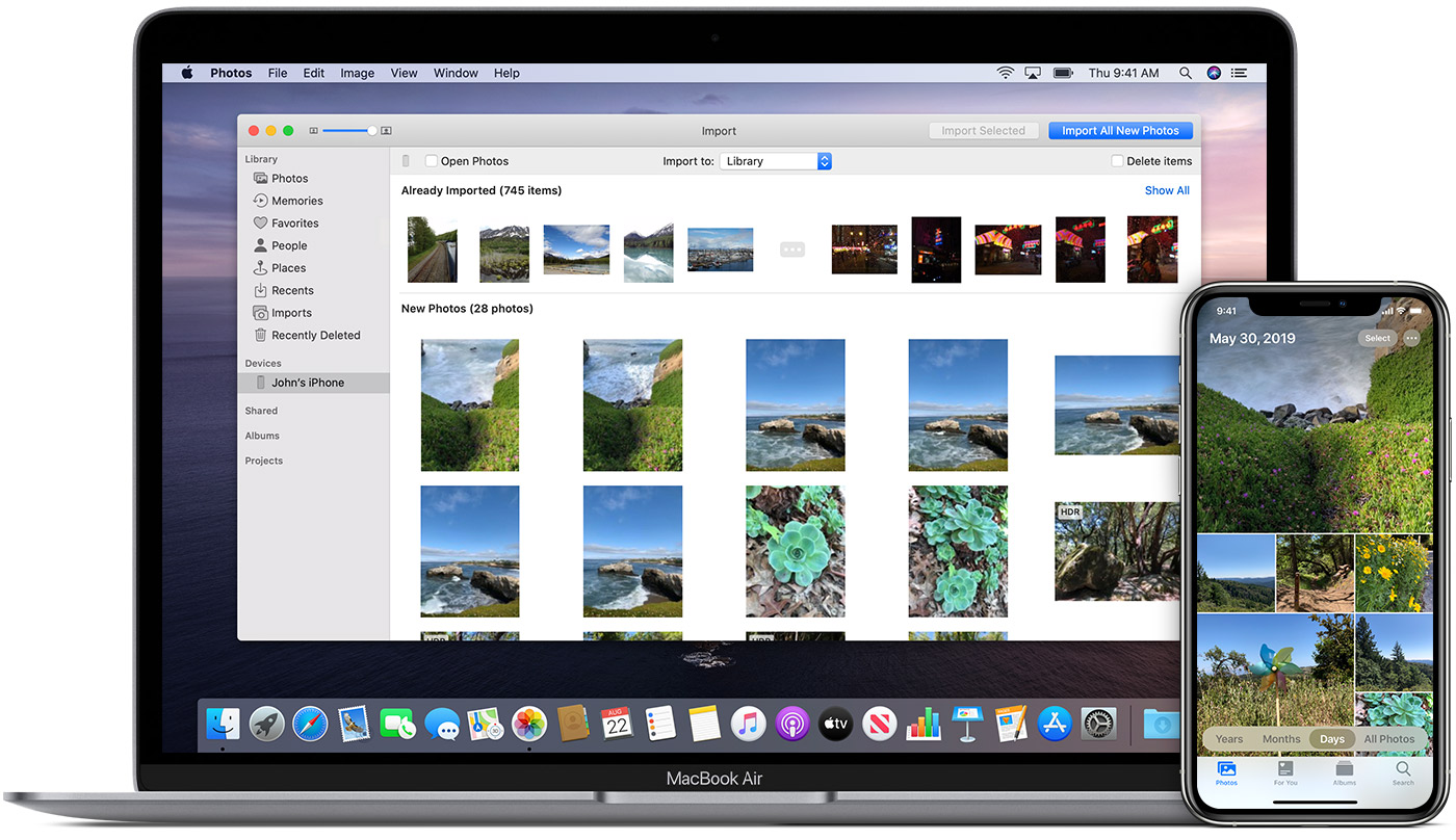 download all icloud photos to mac